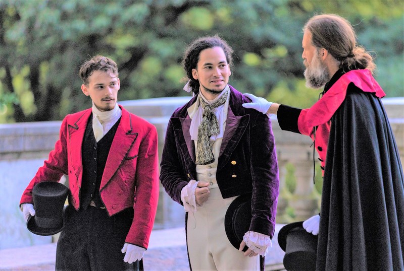 Andre with Jacopy and Count Hudson Classical Theater--The Count of Monte Cristo