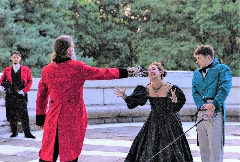 Brigitte spare my son Hudson Classical Theater--The Count of Monte Cristo