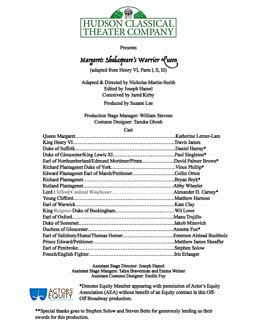 Margaret 2003 Program (page 3)