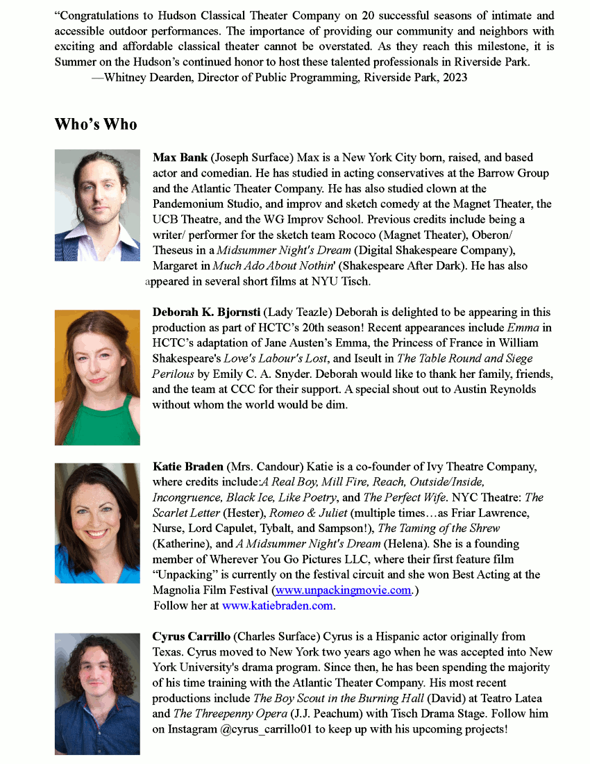 Scandal 2003 Program (page 5)